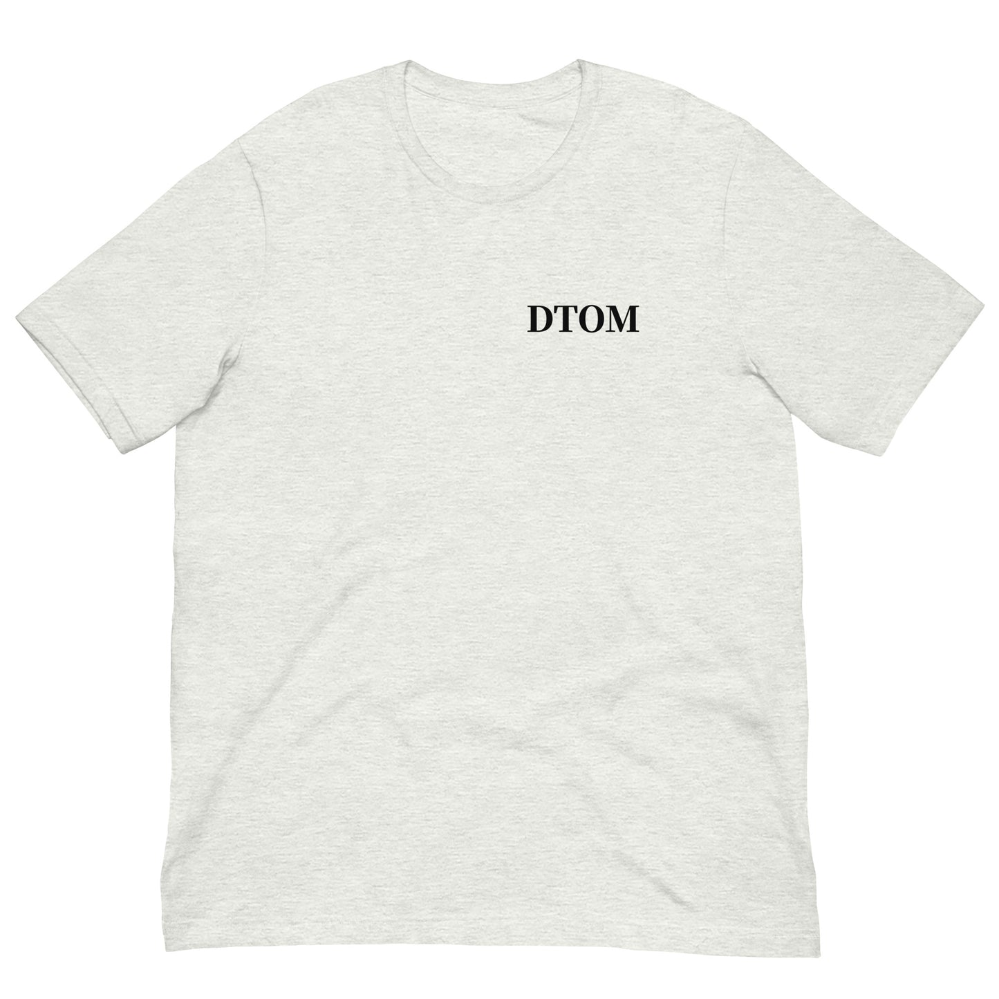 T-shirt imprimé arrière Gadsden flag et avant DTOM (Don't Tread on Me)