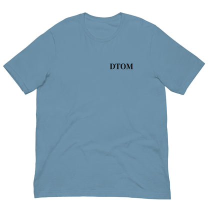 T-shirt imprimé arrière Gadsden flag et avant DTOM (Don't Tread on Me)